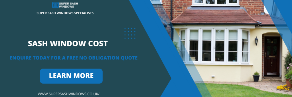 Sash Window Cost in Peterborough